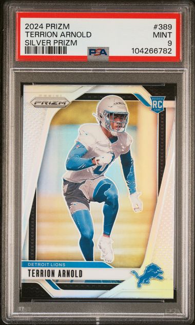 2024 PANINI PRIZM #389 TERRION ARNOLD SILVER PRIZM