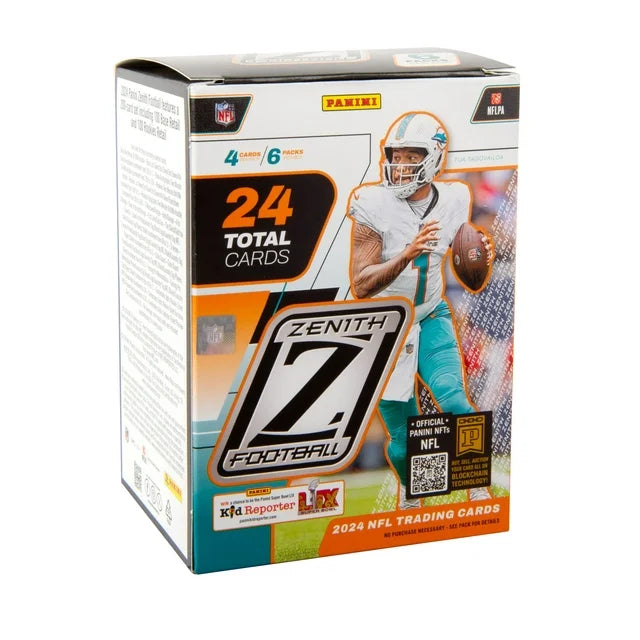2024 Panini Zenith Football Trading Cards Blaster Box