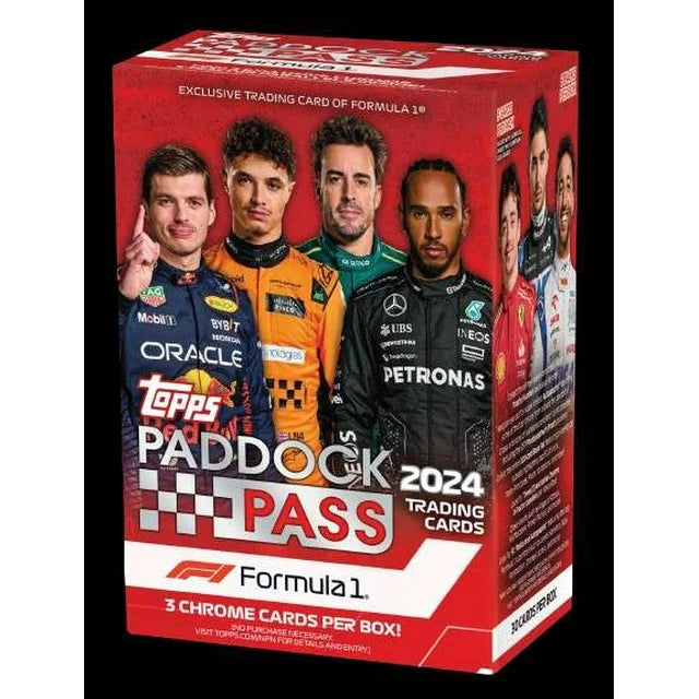 2024 Topps Paddock Pass Formula 1 Racing Blaster Box