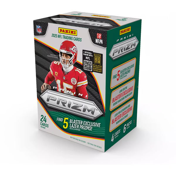 2025 Panini NFL Prizm Football Blaster Box