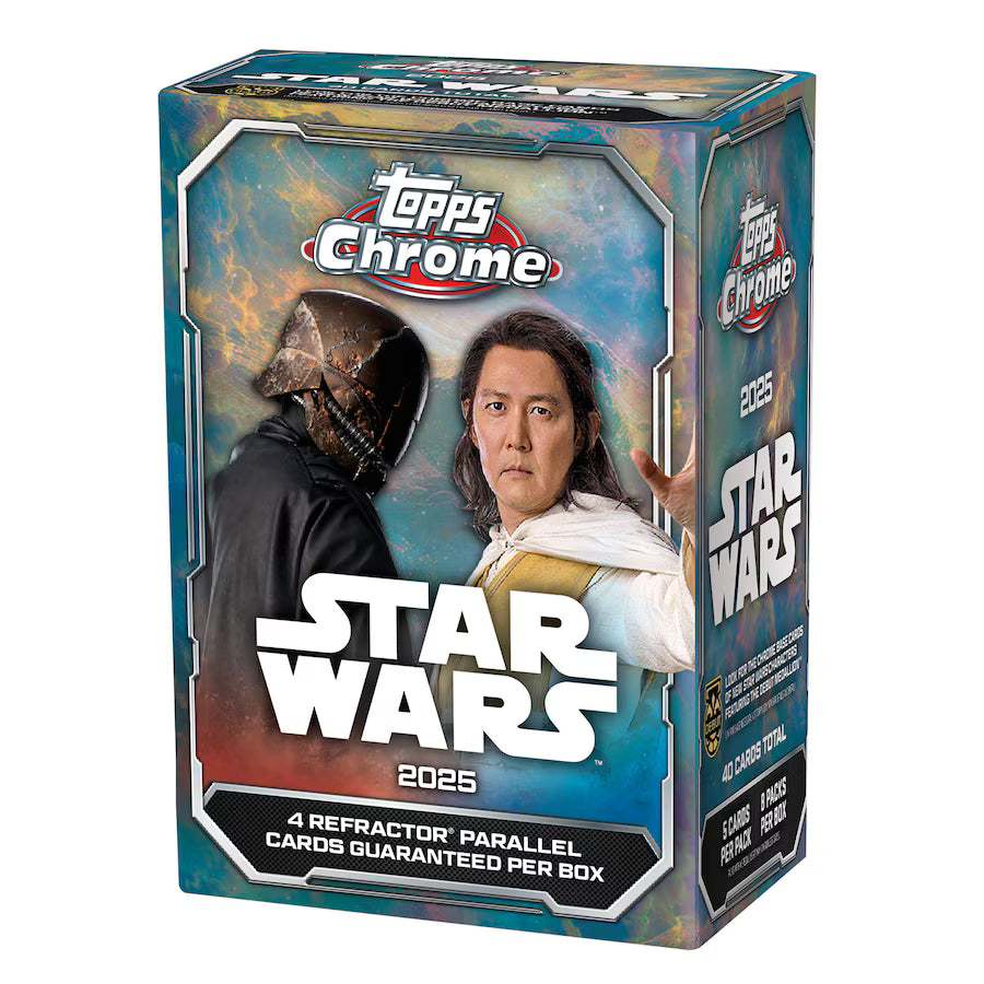 2025 Topps Chrome Star Wars Blaster Box