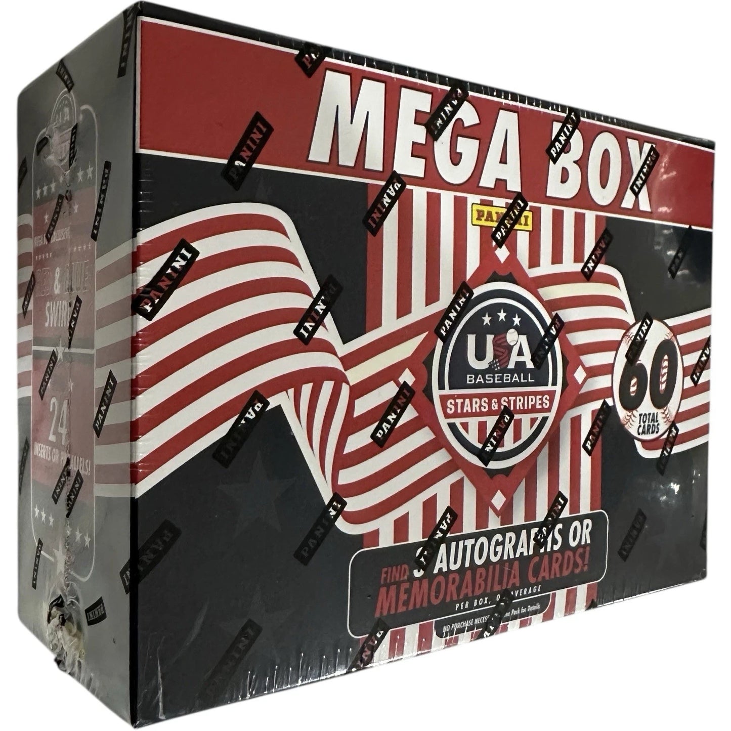 2025 Panini USA Baseball Stars & Stripes Trading Card Mega Box
