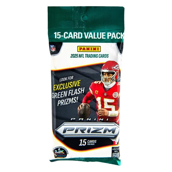 2025 Panini Prizm Football Trading Cards Fat Pack