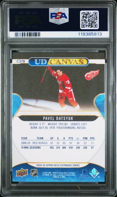 2024 UPPER DECK UD CANVAS #C378 PAVEL DATSYUK