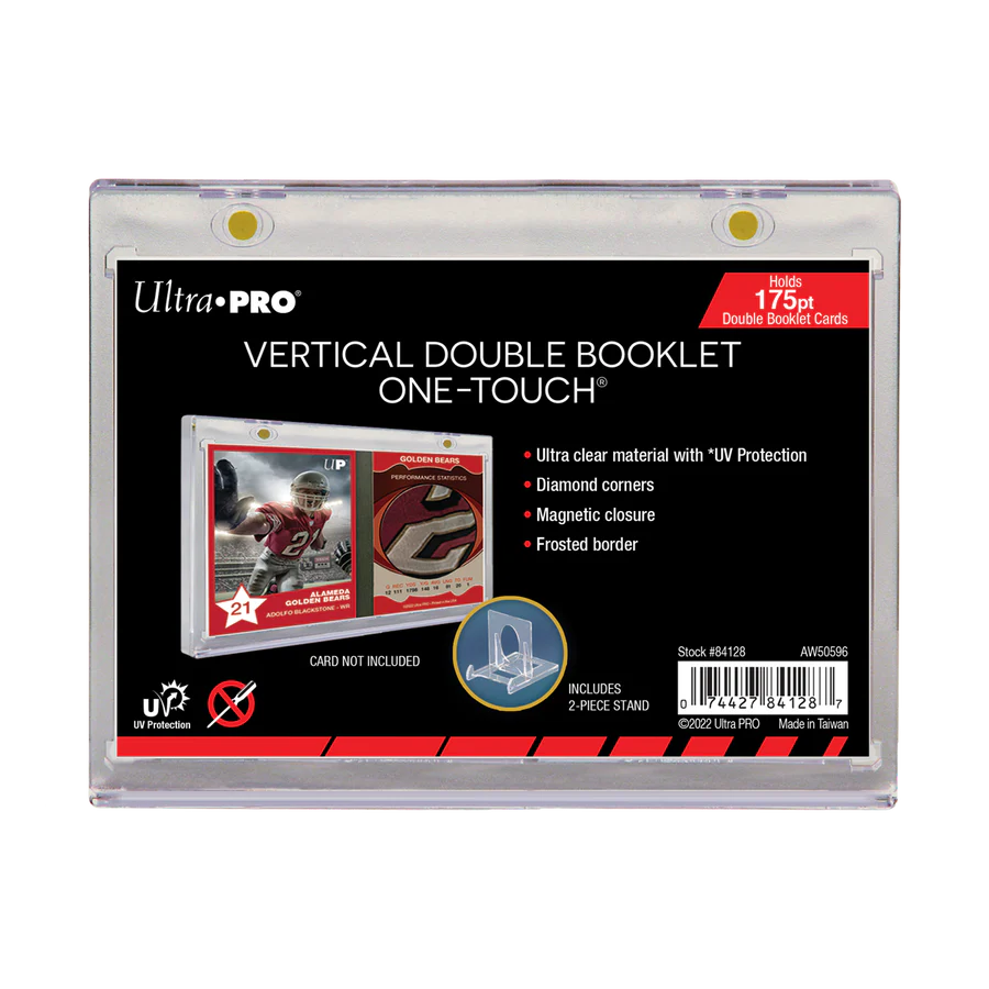 175PT Vertical Booklet Card UV ONE-TOUCH® Magnetic Holder
