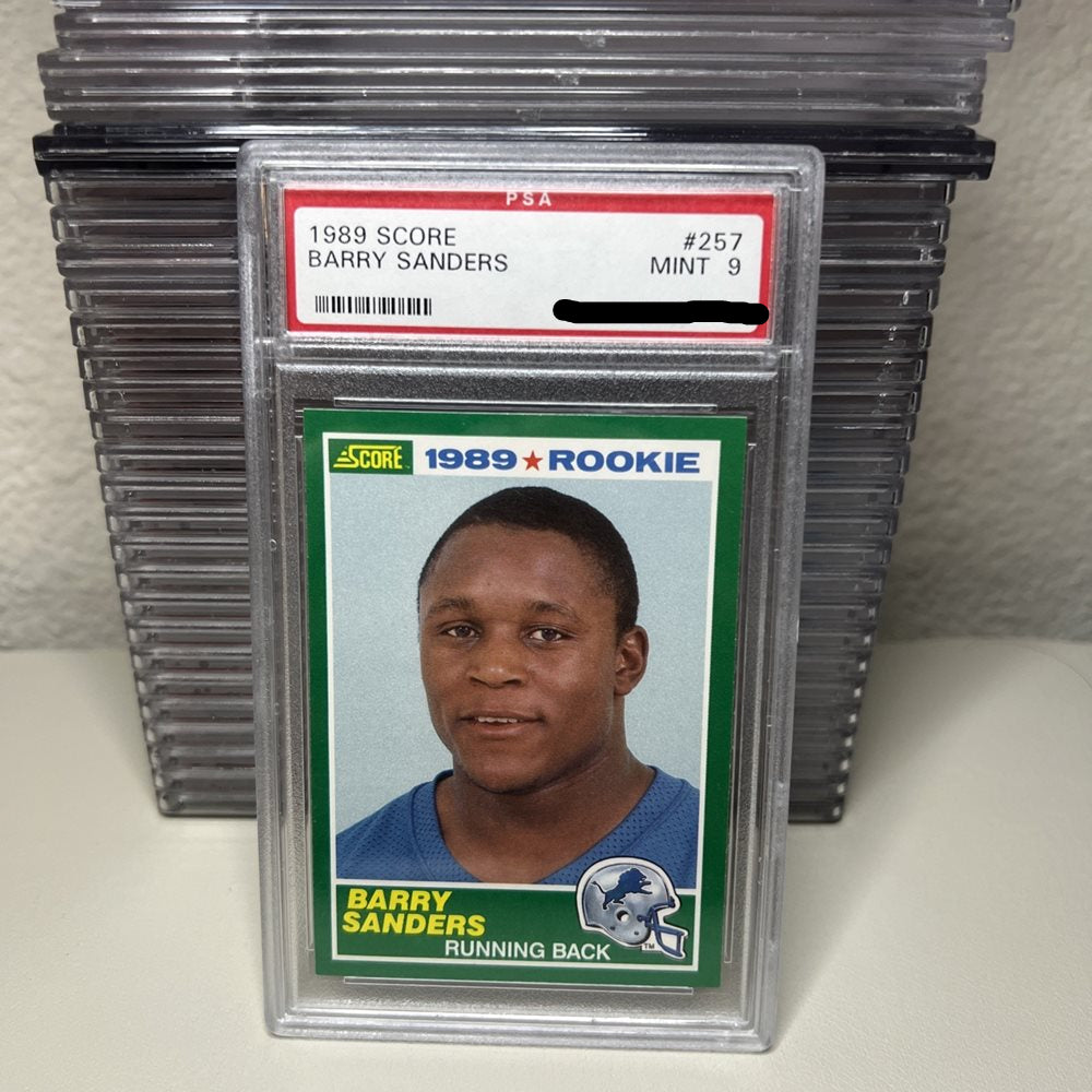 1989 SCORE #257 BARRY SANDERS