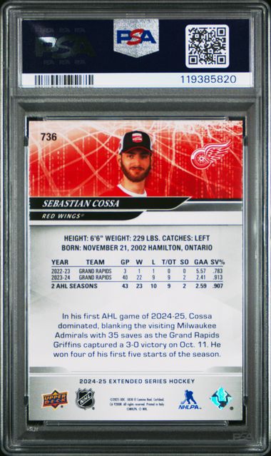 2024 UPPER DECK #736 SEBASTIAN COSSA