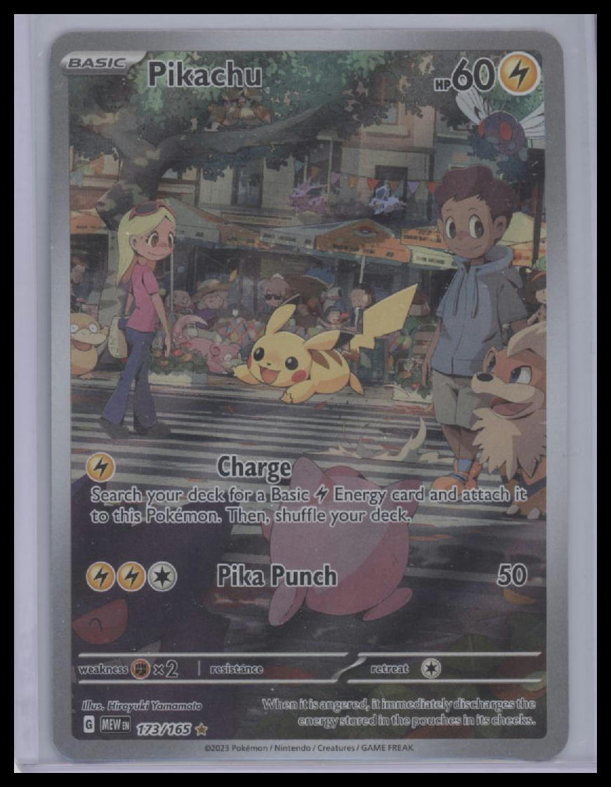 Pikachu - 173/165 - Illustration Rare