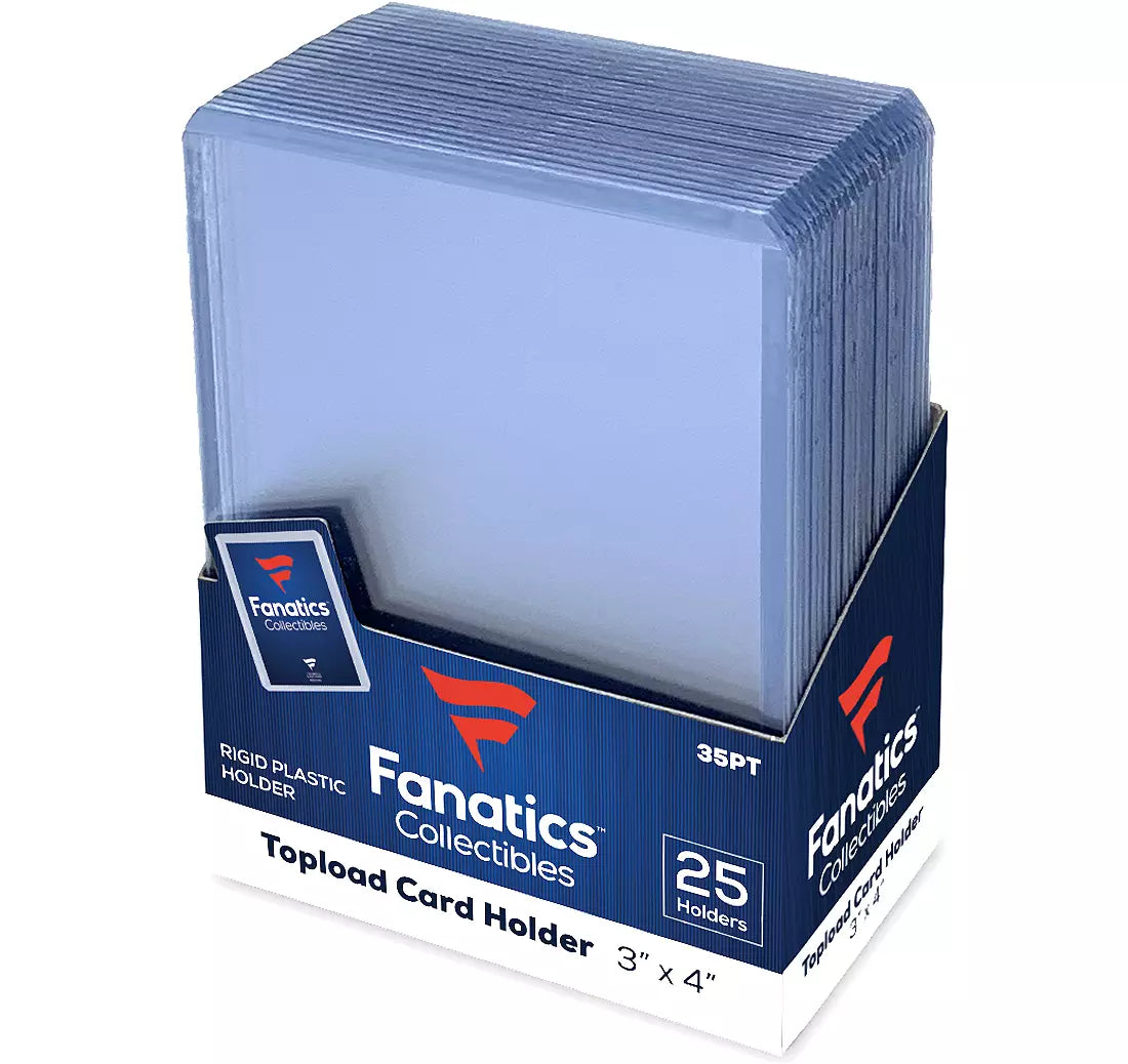 Topload Card Holder 3'' x 4'' - 25 Holders- 35PT