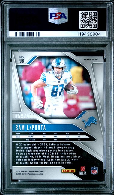 2024 PANINI PRIZM #96 SAM LaPORTA PANDORA