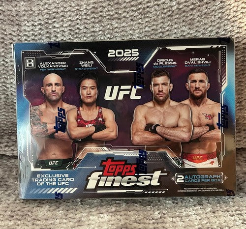 2025 Topps Finest UFC Hobby Box