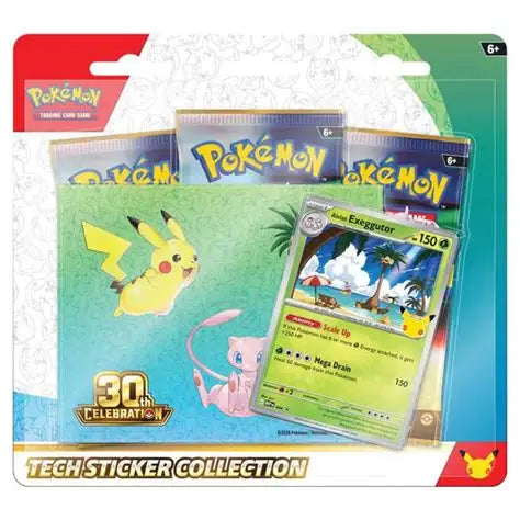 pokemon 30th sticker collection
