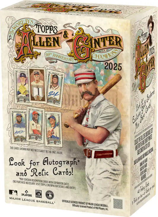2025 Allen & Ginter Baseball Blaster Box