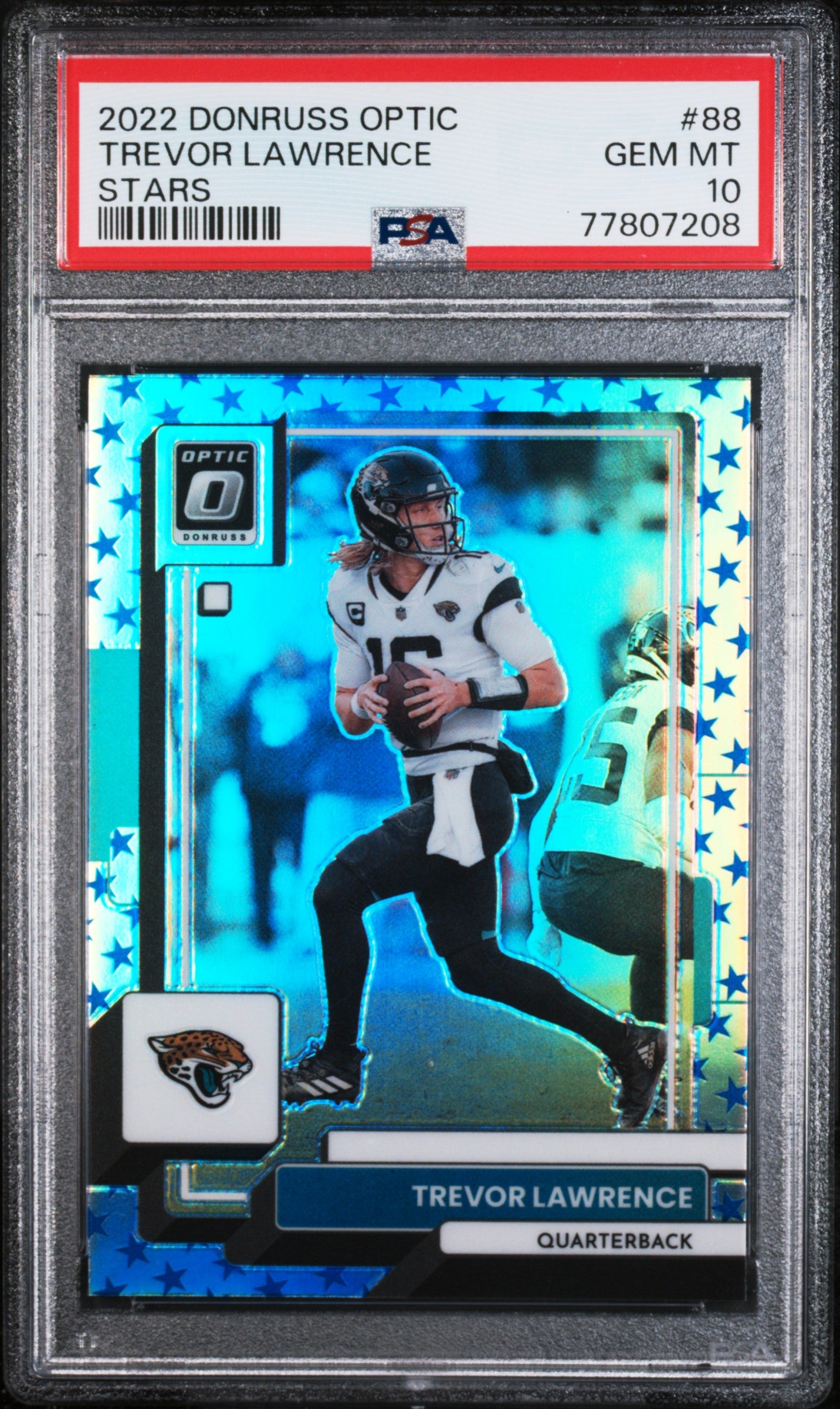 2022 Panini Donruss Optic #88 Trevor Lawrence Stars PSA 10