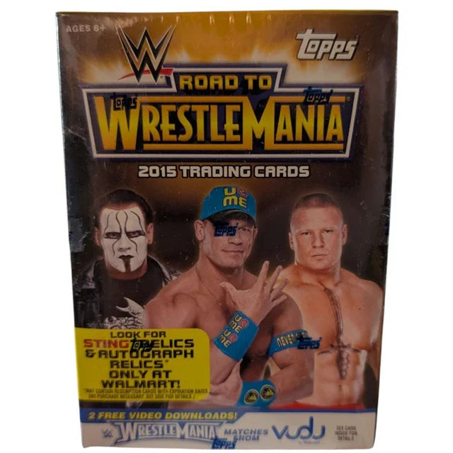 2015 Topps WWE Road To WrestleMania Blaster Box