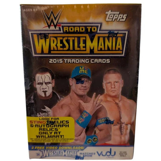 2015 Topps WWE Road To WrestleMania Blaster Box