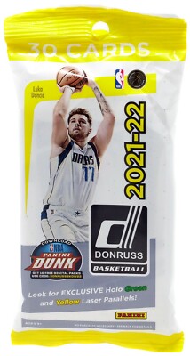 2021-22 Panini Donruss Basketball Trading Cards NBA 30 Card Value Pack
