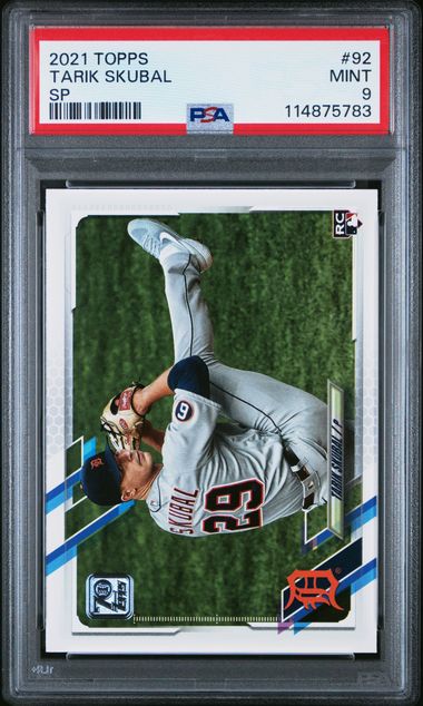 2021 TOPPS #92 TARIK SKUBAL SP