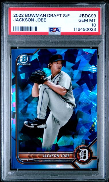 2022 BOWMAN DRAFT CHROME SAPPHIRE EDITION #BDC99 JACKSON JOBE