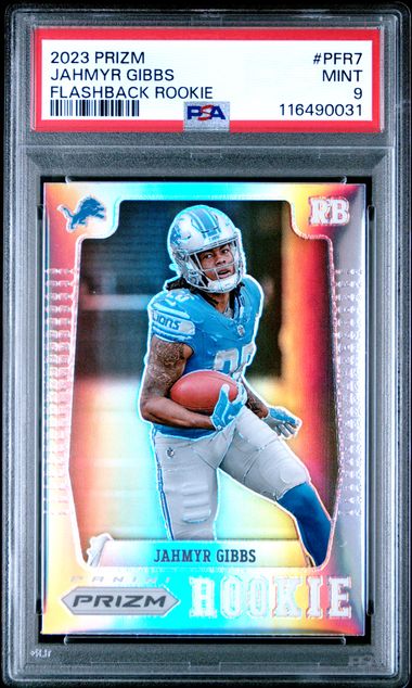 2023 PANINI PRIZM PRIZM FLASHBACK ROOKIE #PFR7 JAHMYR GIBBS