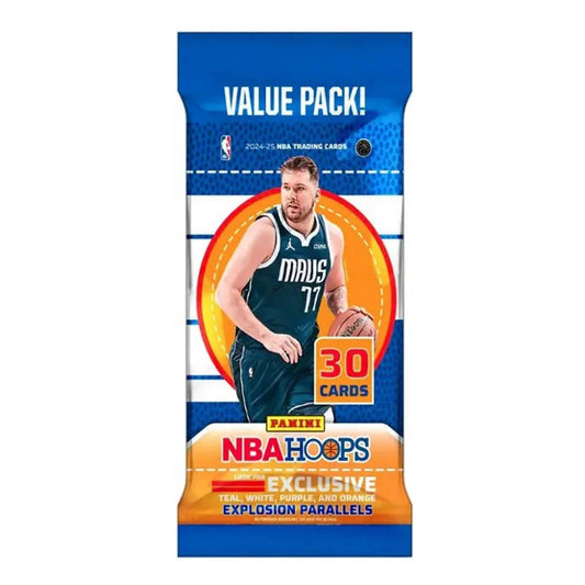 2024-25 Panini NBA Hoops Basketball Trading Cards 30 Card Pack