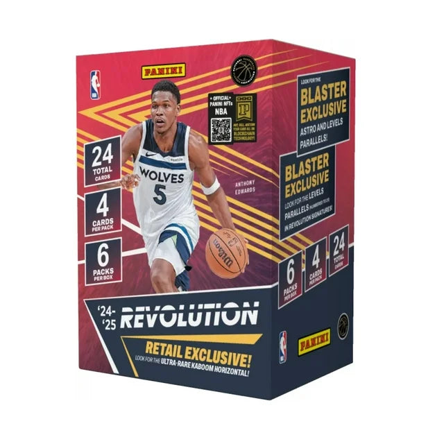 2024-25 Panini NBA Revolution Basketball Trading Cards Blaster Box
