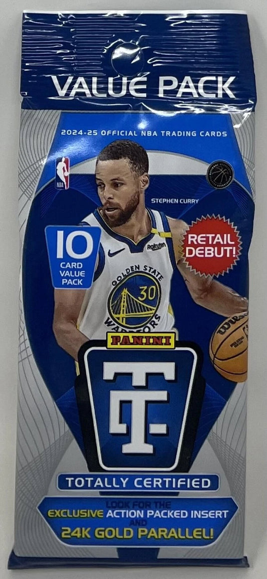 2024-25 Panini Totally Certified Basketball Value Pack