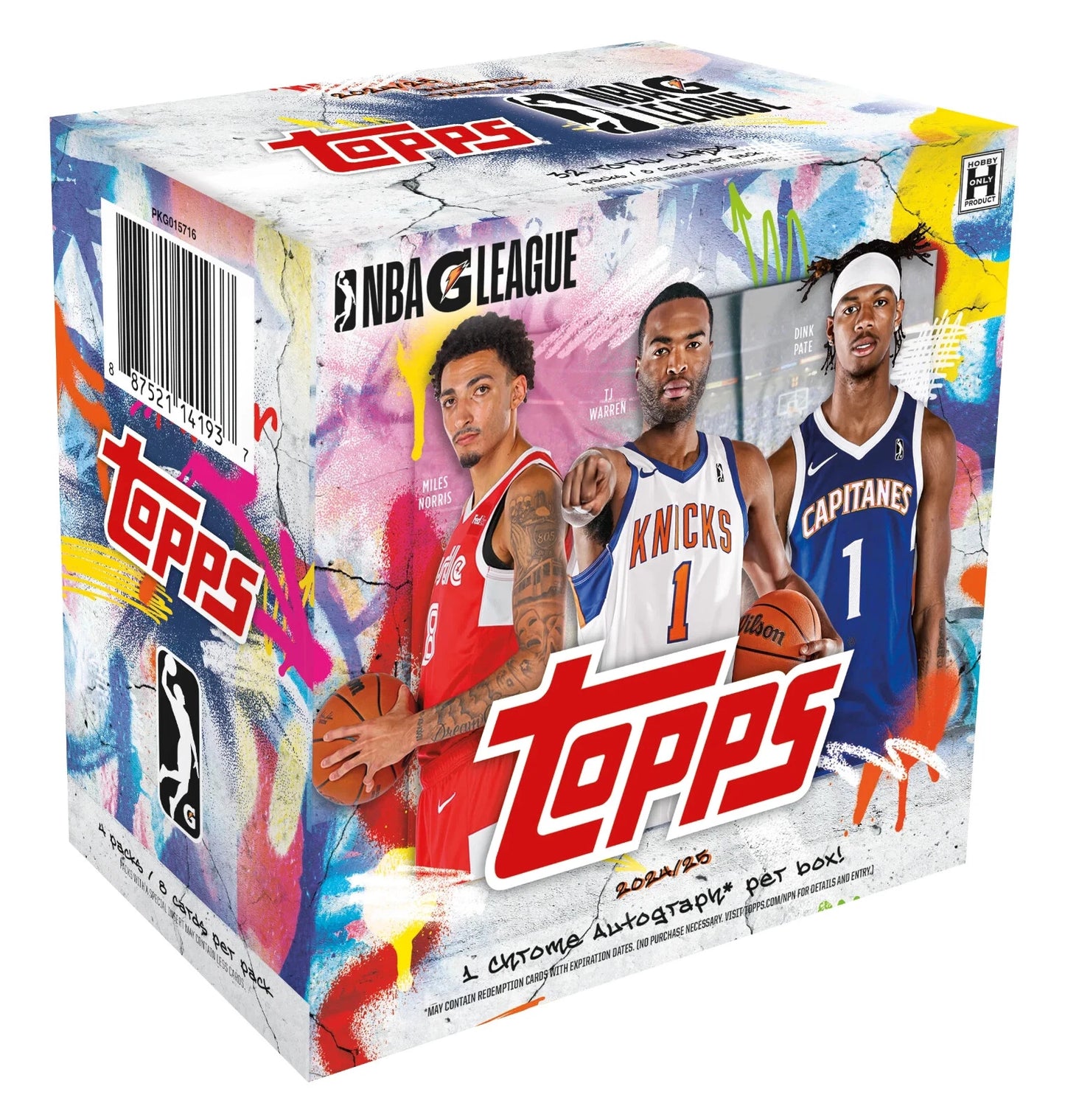 2024-25 Topps NBA G-LEAGUE BLASTER BOX (1 AUTO) Basketball
