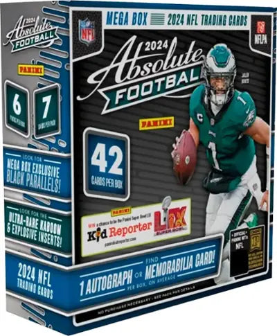 2024 Panini Absolute Football Mega Box (Black Parallels)