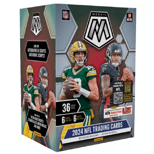 2024 Panini Mosaic Football Blaster Box (Orange Fluorescent Parallels)