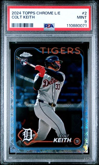 2024 TOPPS CHROME LOGOFRACTOR EDITION #2 COLT KEITH