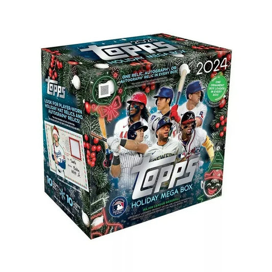 2024 Topps Baseball Holiday Trading Cards Mega Box