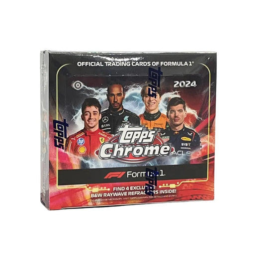 2024 Topps Chrome F1 Formula 1 Qualifying Lap Hobby Box