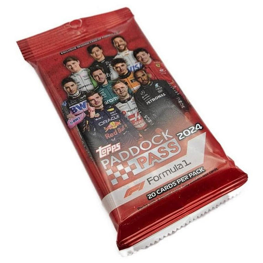 2024 Topps Paddock Pass Trading Cards 20 Card Pack