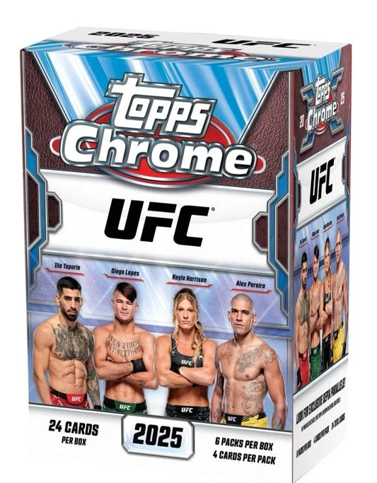 2025 TOPPS CHROME UFC BLASTER BOX