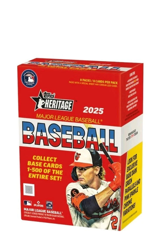 2025 TOPPS HERITAGE VALUE/BLASTER BOX MLB BASEBALL