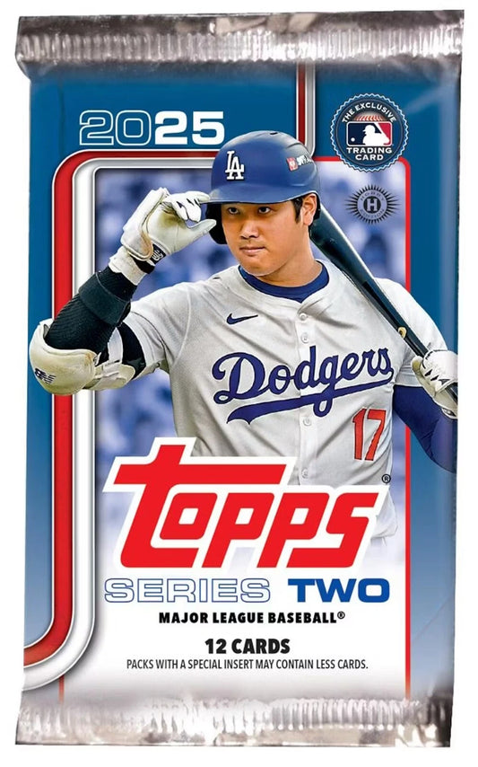 2025 Topps Series 2 Hobby Pack New Factory Sealed - 12 Cards