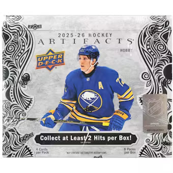 2025/26 Upper Deck Artifacts Hockey Hobby Box