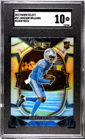 2022 Panini Select Jameson Williams SGC 10