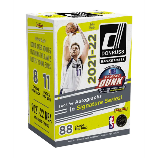 21-22 Panini Donruss Basketball Blaster Box