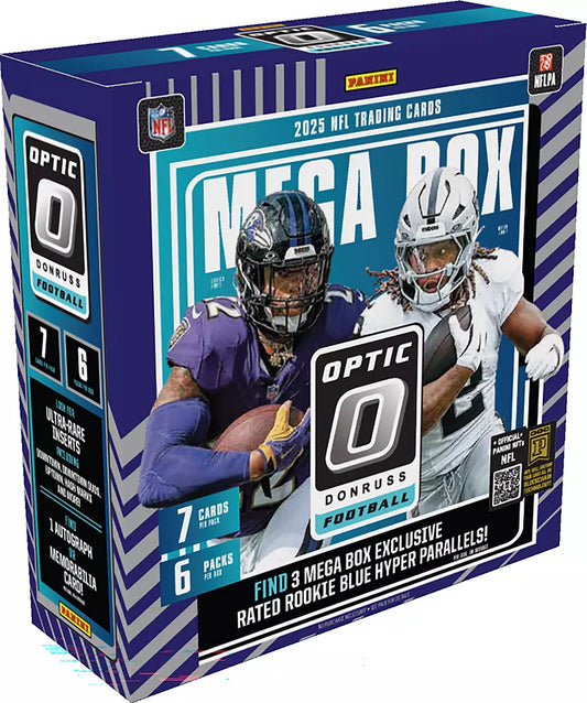 2025 Panini Donruss Optic Football Mega Box