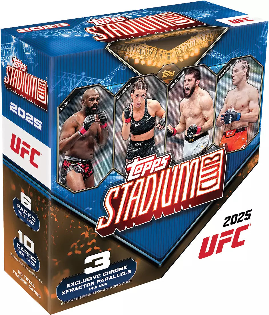 Topps 2025 Stadium Club UFC Mega Box
