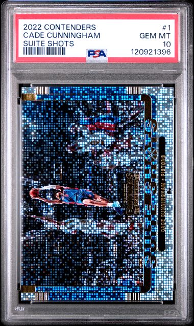 2022 PANINI CONTENDERS SUITE SHOTS #1 CADE CUNNINGHAM SUITE SHOTS