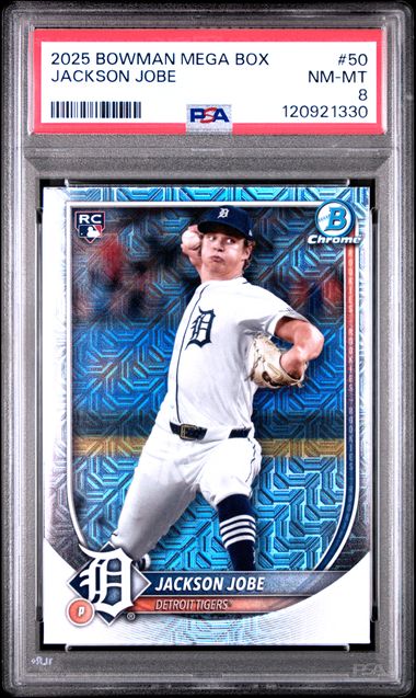 2025 BOWMAN MEGA BOX CHROME #50 JACKSON JOBE