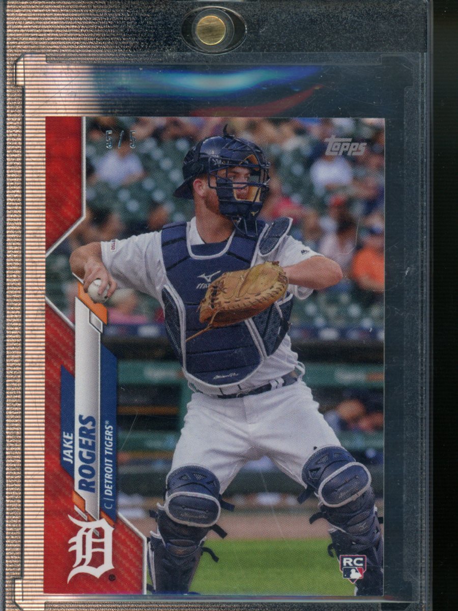 2020 Topps Chrome Jake Rogers 5/5