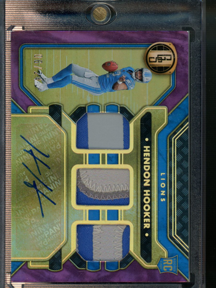 2023 Panini- Gold Standard Football #279 Hendon Hooker Autograph 06/24