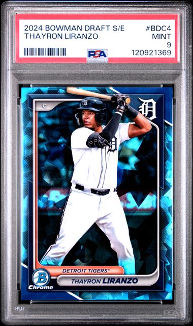 2024 BOWMAN DRAFT SAPPHIRE EDITION #BDC4 THAYRON LIRANZO