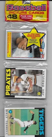 1987 Topps Baseball Rack Pack