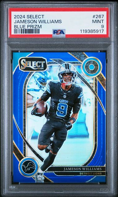 2024 PANINI SELECT #267 JAMESON WILLIAMS BLUE PRIZM