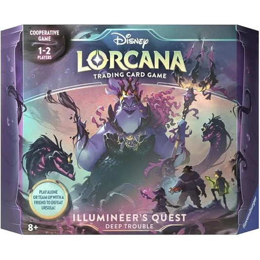 Disney Lorcana Trading Card Game: Ursula's Return Chapter 4 Illumineer's Quest Gift Set